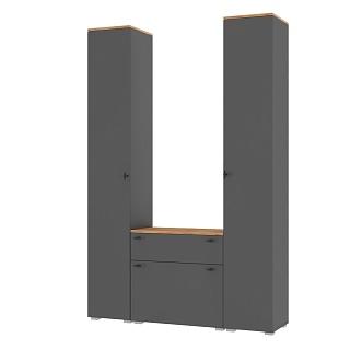 Прихожая Квели - 8 Графит