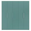 Шкаф распашной Калифорния - 5 Сумеречный Голубой