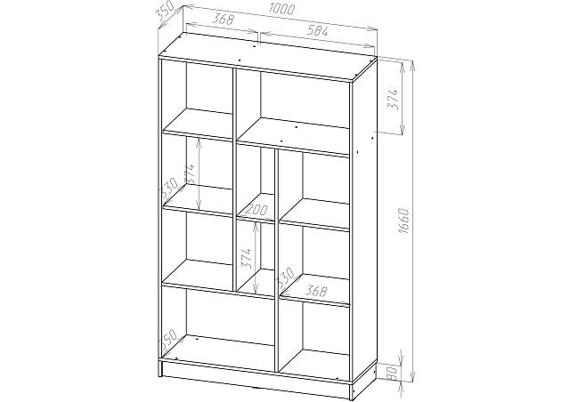 Стеллаж Сокол - 9