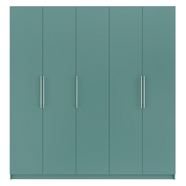 Шкаф распашной Калифорния - 5 Сумеречный Голубой