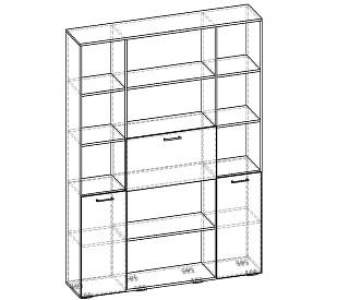 Стеллаж Бриз - 6.04
