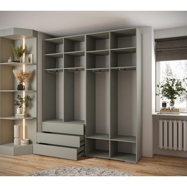 Шкаф распашной Лавис - 4 Кашемир