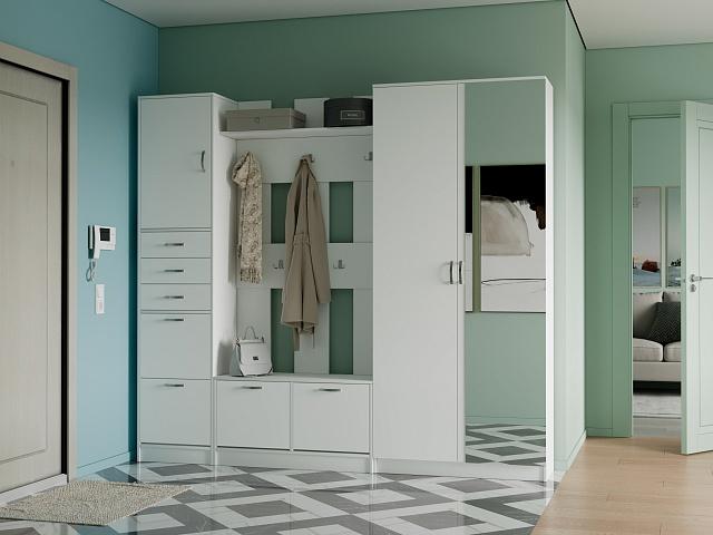 Прихожая Ольга - 9 Белый