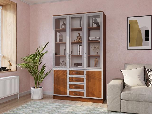 Книжный шкаф Альма - 18 Орех Экко