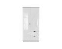 Шкаф распашной Бостон - 2 Белый