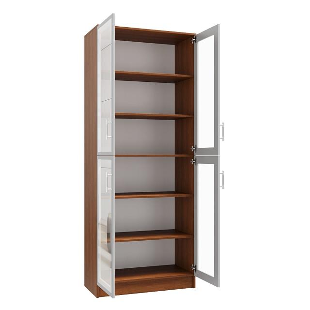 Книжный шкаф Альма - 8 Орех Экко