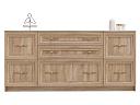Комод Карлос - 044 Дуб Сонома