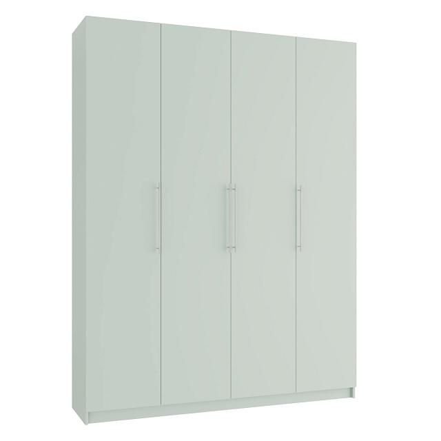 Шкаф распашной Калифорния - 4 Пастельный Зеленый