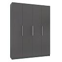 Шкаф распашной Калифорния - 4 Графит