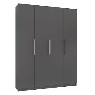 Шкаф распашной Калифорния - 4 Графит
