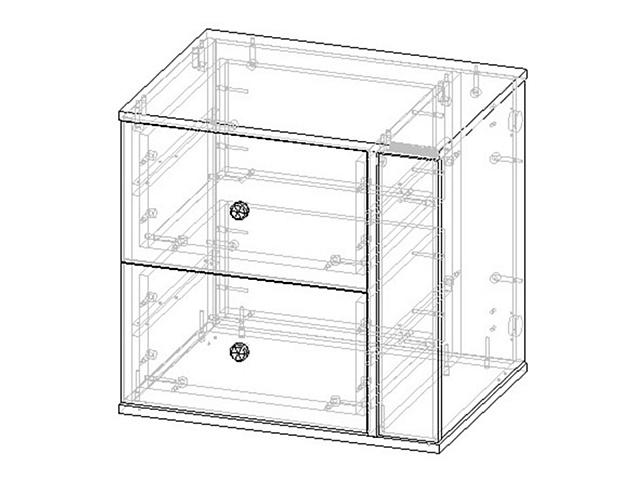 Тумба прикроватная Колорадо - 4 МДФ