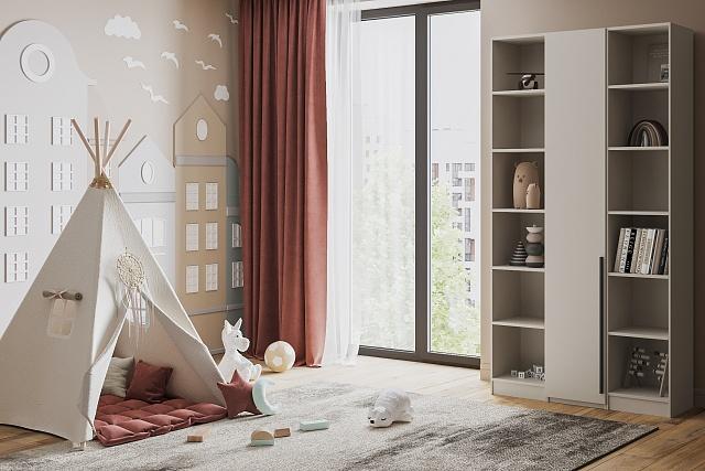 Шкаф распашной Хейсон - 29 Кашемир