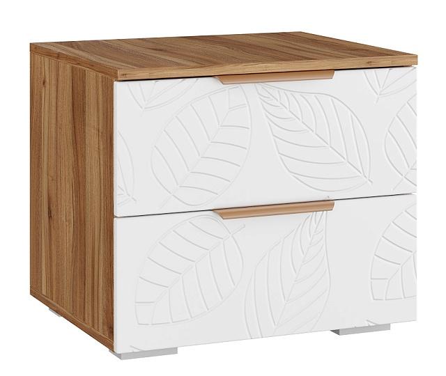 Тумба прикроватная Асти - 2 Белый