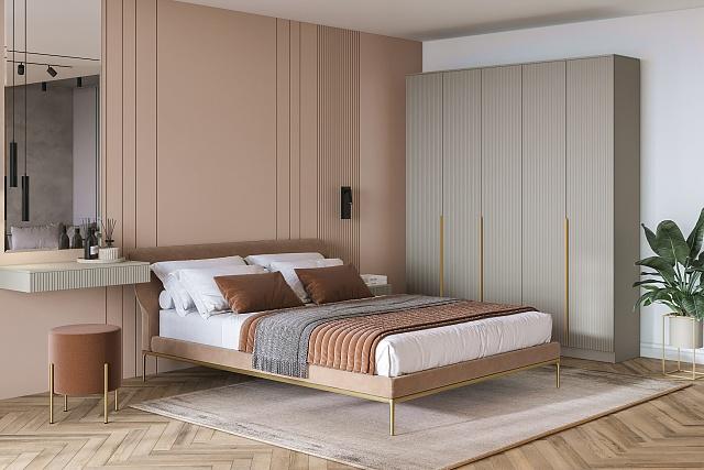 Шкаф распашной Монро - 5 Кашемир