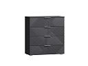 Комод Салерно NEW 4 Графит