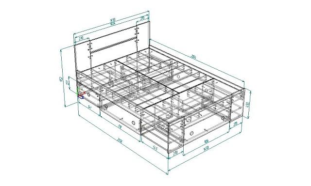 Кровать Фокус