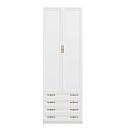 Шкаф распашной Карлос - 028 Белый