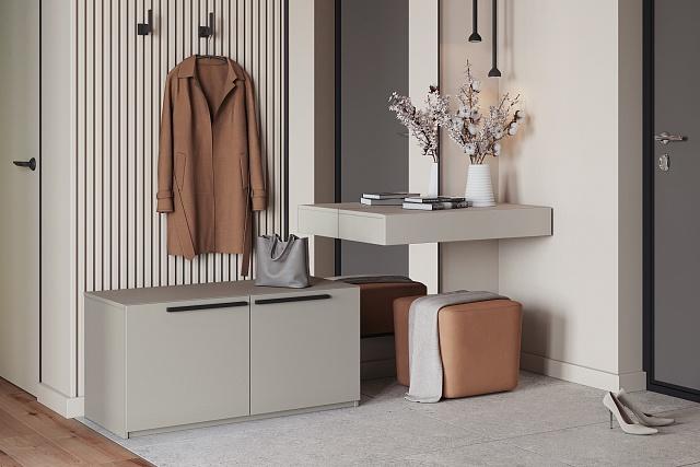 Тумба для обуви Лорена Пакс - 2 Кашемир