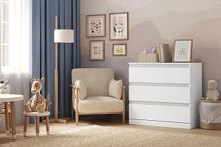 Комод Мальм - 17 Белый