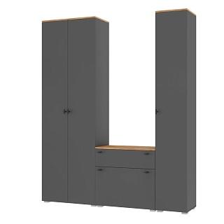 Прихожая Квели - 9 Графит