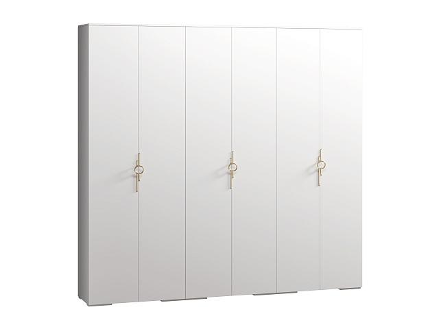 Шкаф распашной Белиз - 6 Белый
