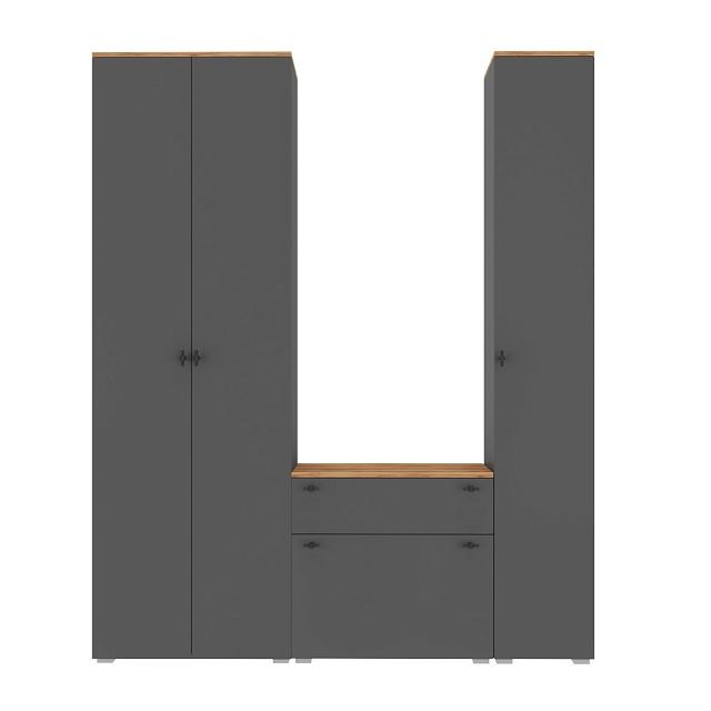 Прихожая Квели - 9 Графит