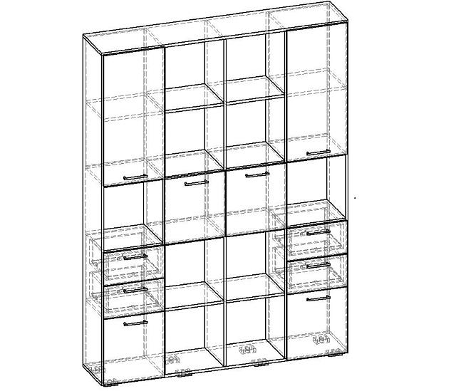 Стеллаж Бриз - 4.02