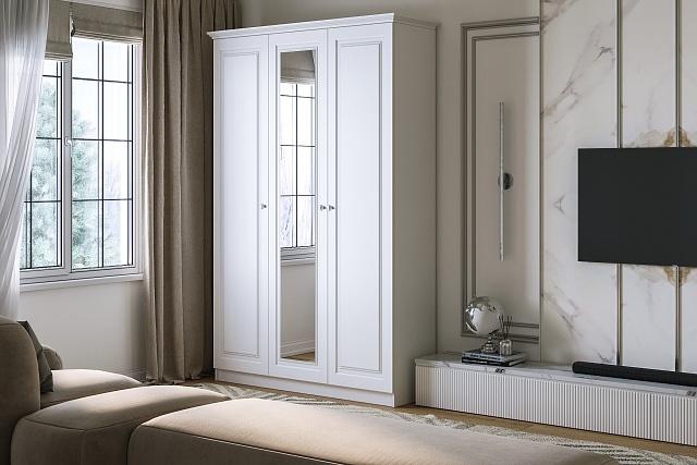 Шкаф распашной Миссури Классик - 3.1 Белый