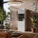 Стеллаж Терни - 2 Белый