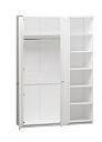 Шкаф распашной София РАХ - 33 МДФ Белый