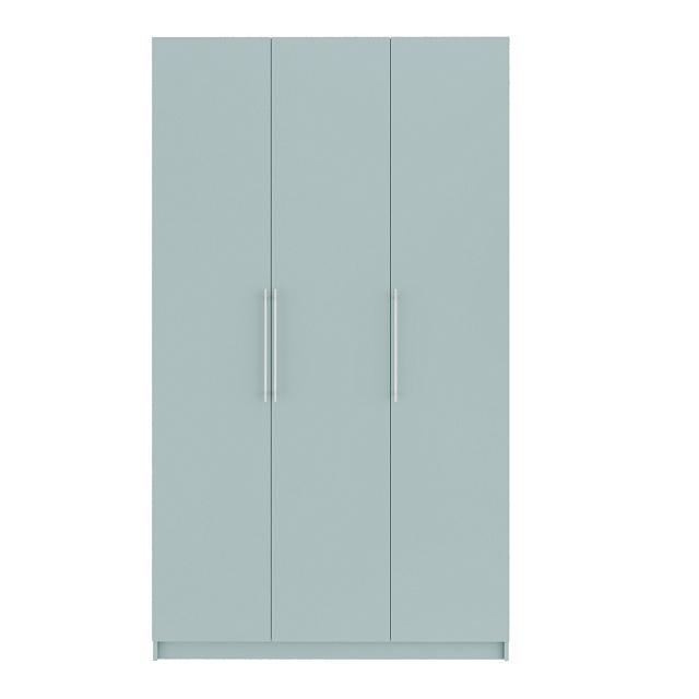Шкаф распашной Калифорния - 3 Сумеречный Голубой