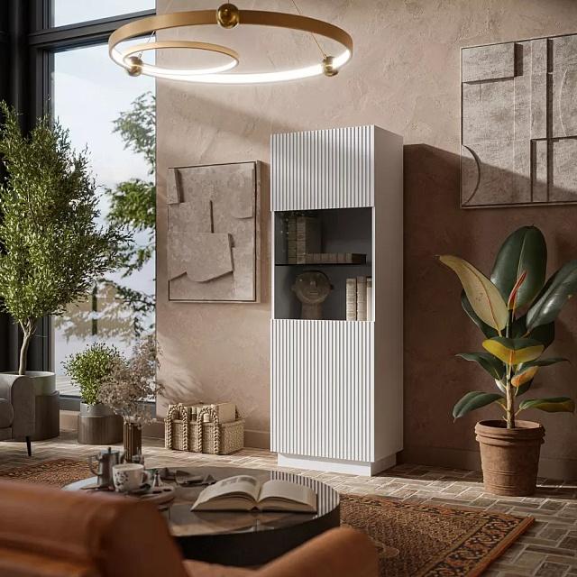 Стеллаж Терни - 2 Белый