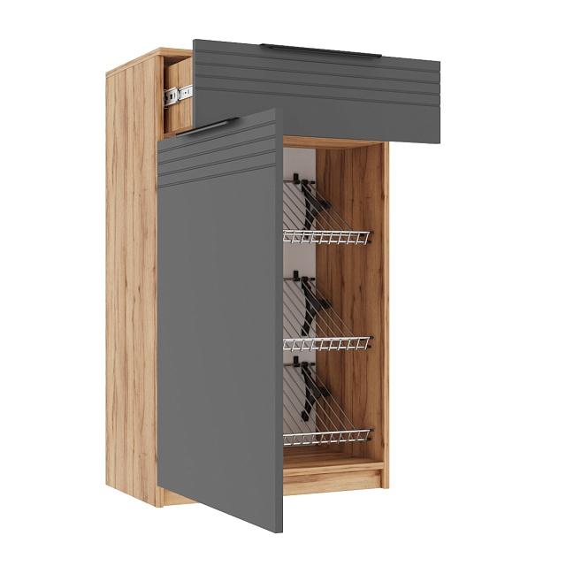 Тумба для обуви Астрис - 3 Графит