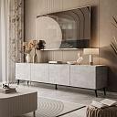 Тумба под ТВ Виго - 1 на ножках Ателье Светлое