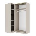 Шкаф-купе угловой Ромео - 7 Кашемир