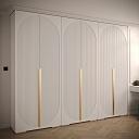 Шкаф распашной Брей - 3 Белый