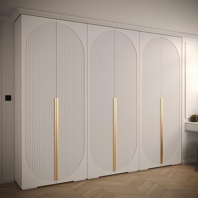 Шкаф распашной Брей - 3 Белый