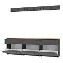 Прихожая Квели - 3 Графит