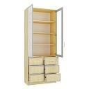 Книжный шкаф Альма - 11 Клен