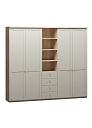Шкаф распашной София РАХ - 31 МДФ Кастелло Медовый / Кашемир