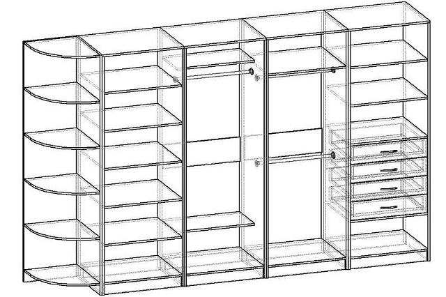 Гардеробная Alexa - 2