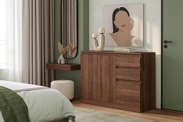 Комод Мальм - 22 Орех Экко