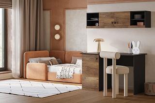 Детская стенка Банни - 12 МДФ Дуб Мореный