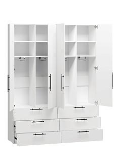 Шкаф распашной Мори-Хелена - 9 Белый