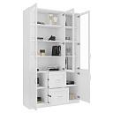 Книжный шкаф Библиограф - 3 №4 Белый