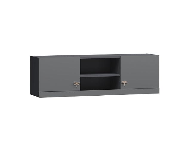 Антресоль Стрекоза - 2 МДФ Графит