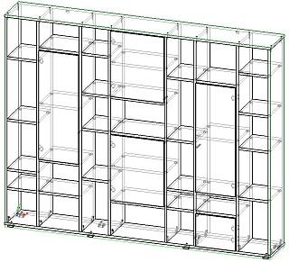 Стеллаж Куб - 5