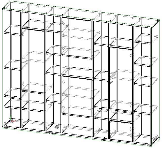 Стеллаж Куб - 5