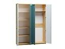 Шкаф распашной София РАХ - 5 МДФ Аквамарин