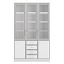 Книжный шкаф Альма - 18 Белый